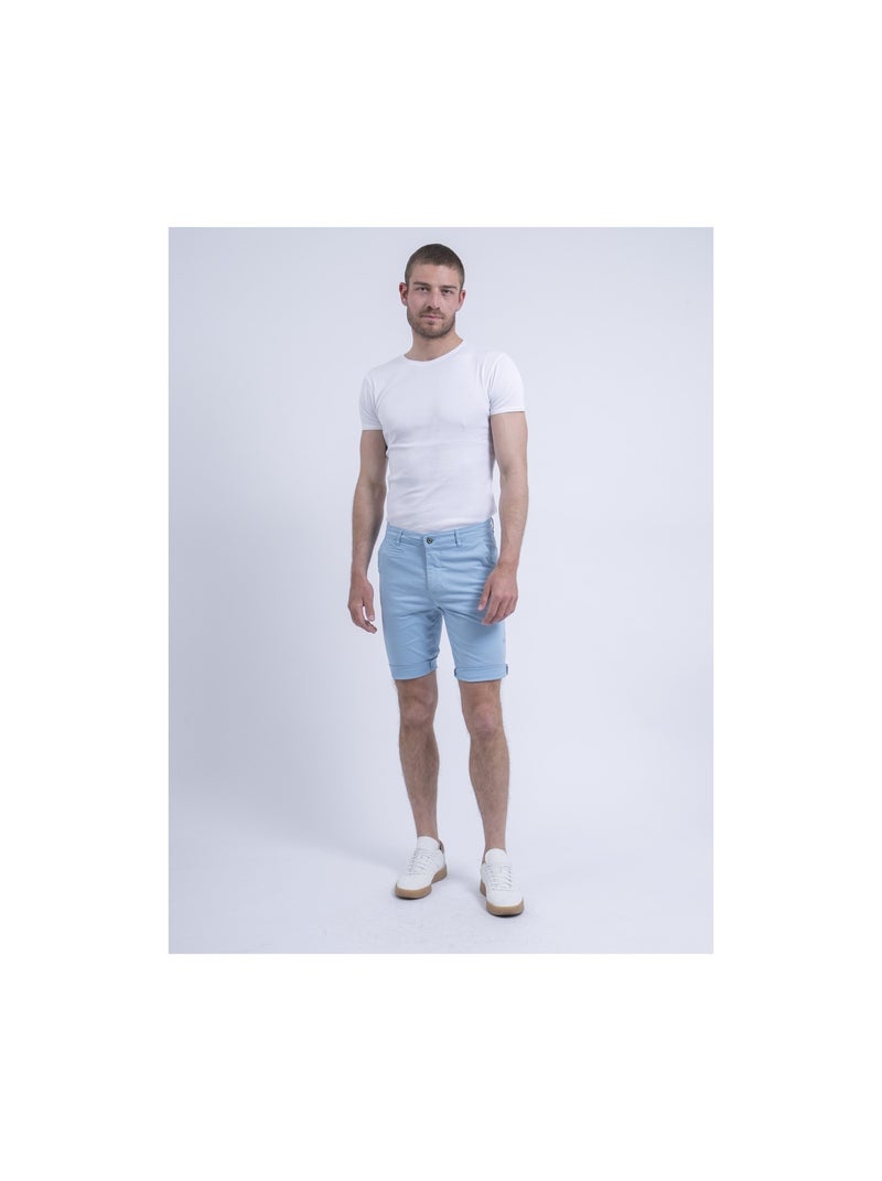 Bermuda chino BABILITO Bleu ciel - Kiabi