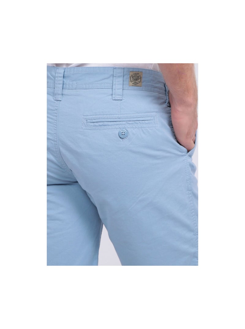 Bermuda chino BAGOO Bleu ciel - Kiabi