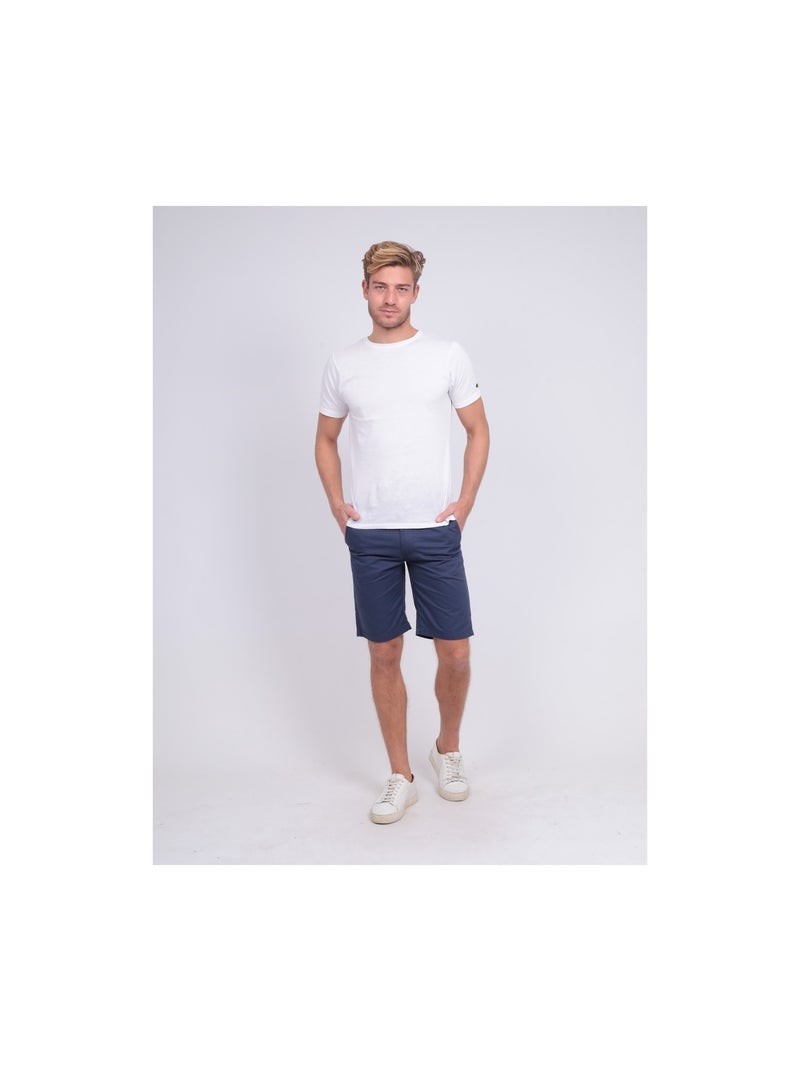 Bermuda chino BAGOO Bleu roi - Kiabi