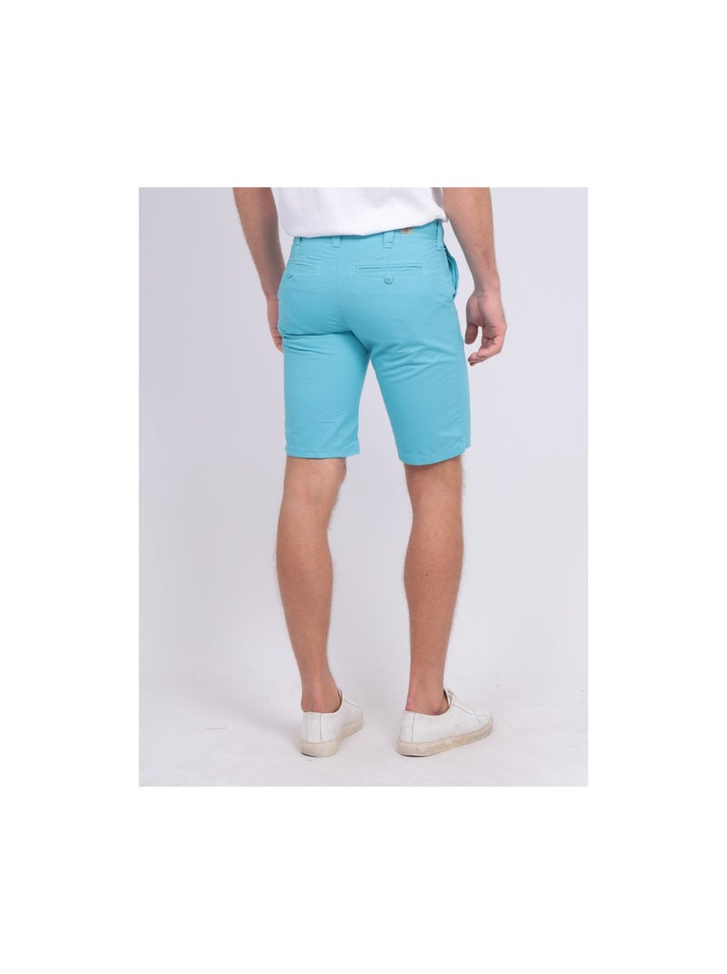 Bermuda chino BAGOO Bleu turquoise - Kiabi