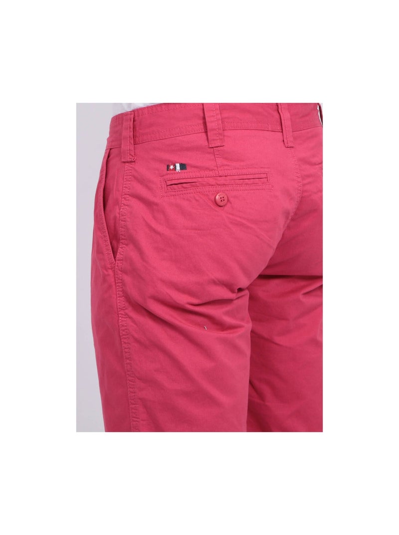 Bermuda chino BAGOO Rose fushia - Kiabi