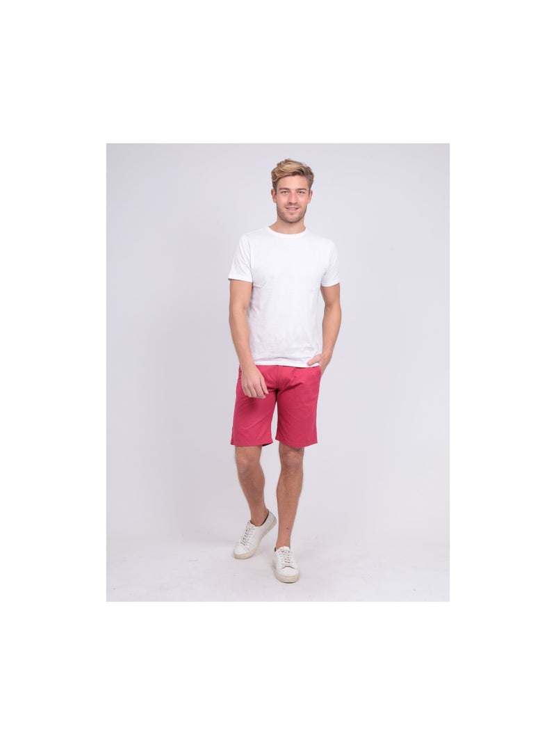 Bermuda chino BAGOO Rose fushia - Kiabi