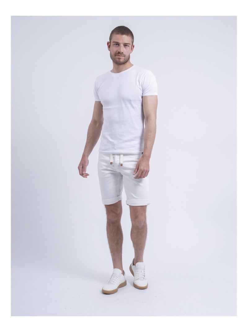 Bermuda chino BANDAL Blanc - Kiabi