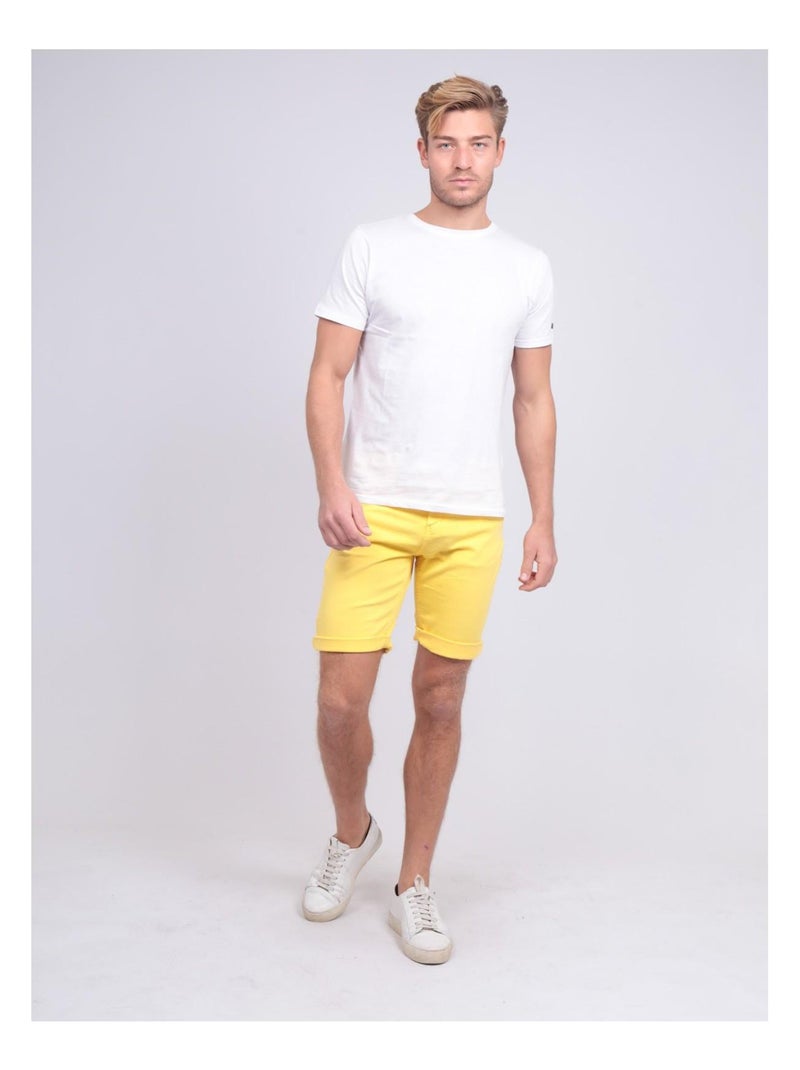 Bermuda chino BANDAL Jaune - Kiabi