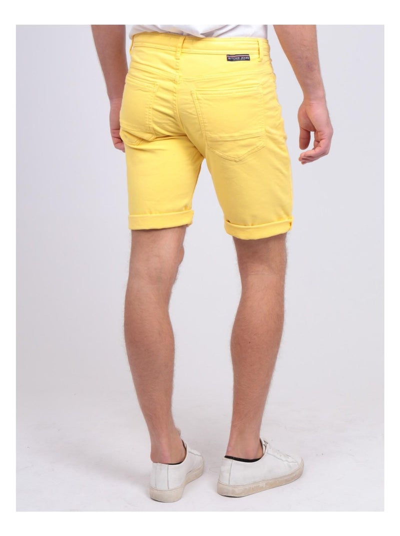 Bermuda chino BANDAL Jaune - Kiabi