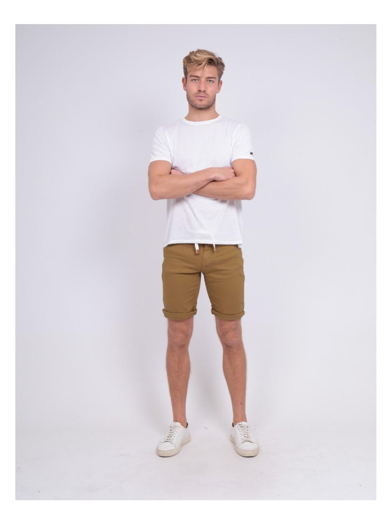 Bermuda chino BANDAL Marron glacé - Kiabi