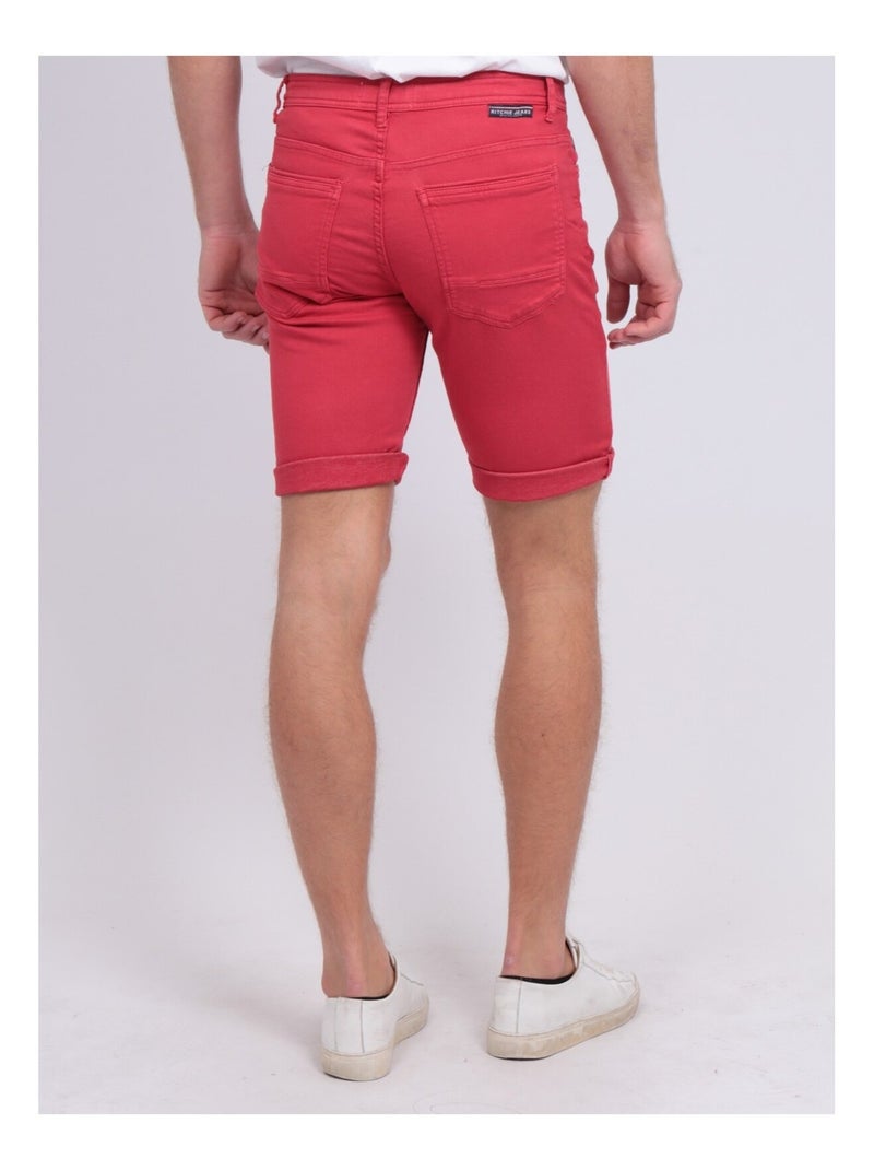 Bermuda chino BANDAL Rouge foncé - Kiabi
