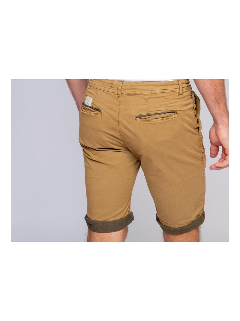 Bermuda chino BARNAS Marron glacé - Kiabi