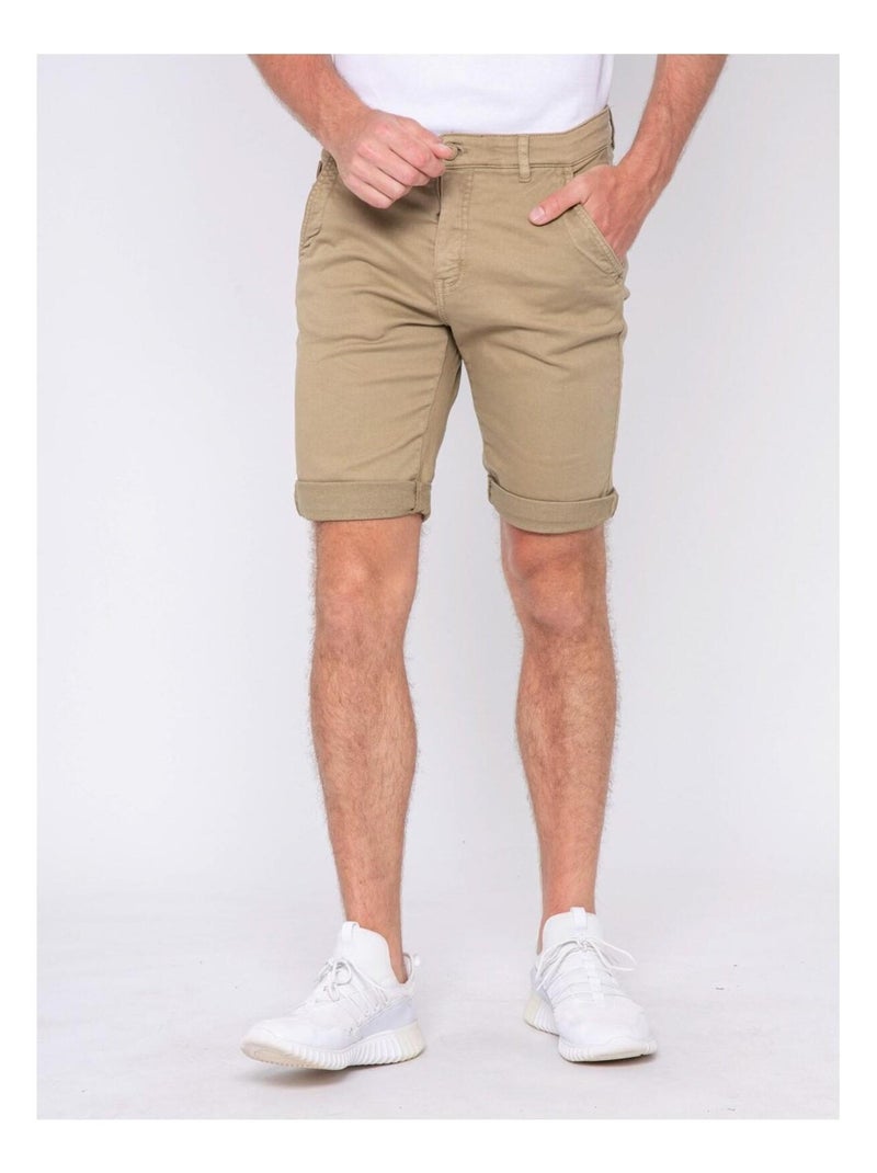 Bermuda chino BAVOLTA Beige - Kiabi