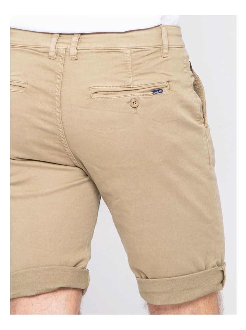 Bermuda chino BAVOLTA Beige - Kiabi