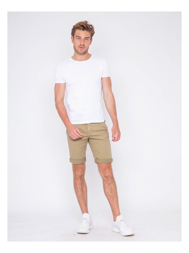 Bermuda chino BAVOLTA Beige - Kiabi