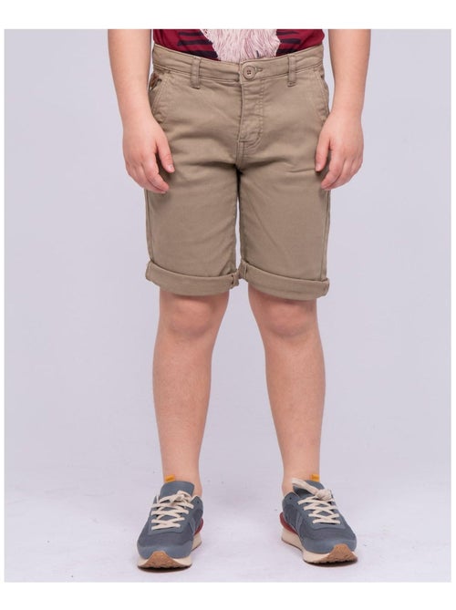 Bermuda chino BAVOLTA garçon - Kiabi
