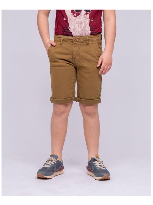 Bermuda chino BAVOLTA garçon - Kiabi