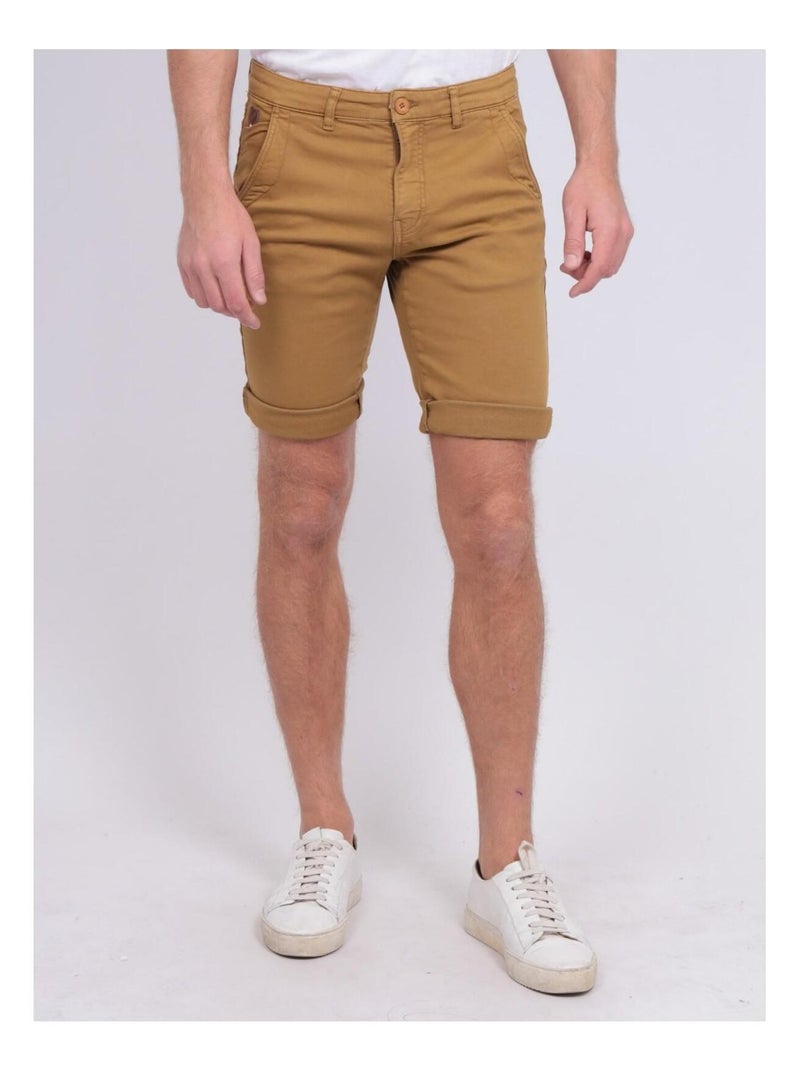 Bermuda chino BAVOLTA Moutarde - Kiabi