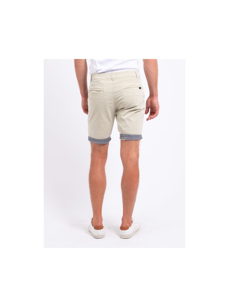 Bermuda chino BAZY Beige - Kiabi