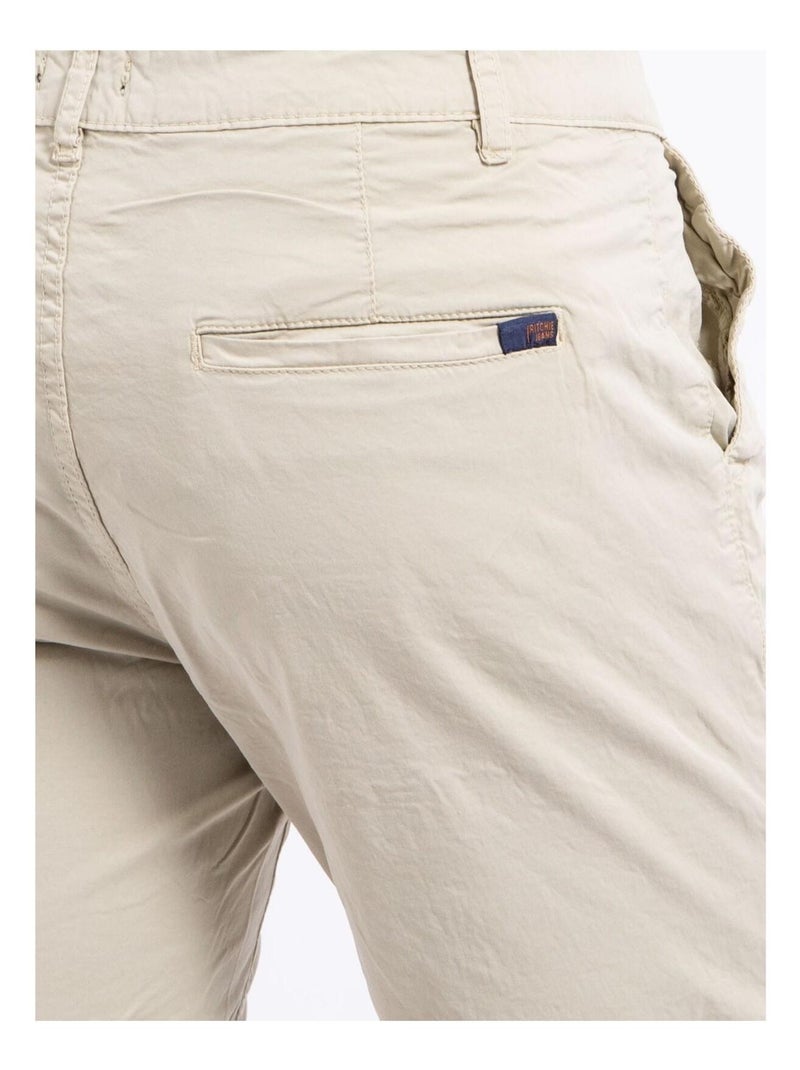 Bermuda chino BAZY Beige - Kiabi