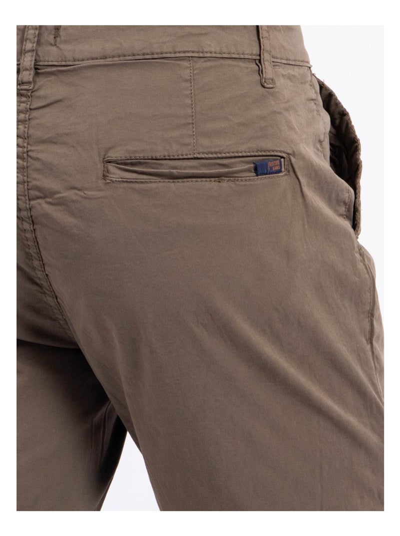 Bermuda chino BAZY Kaki - Kiabi