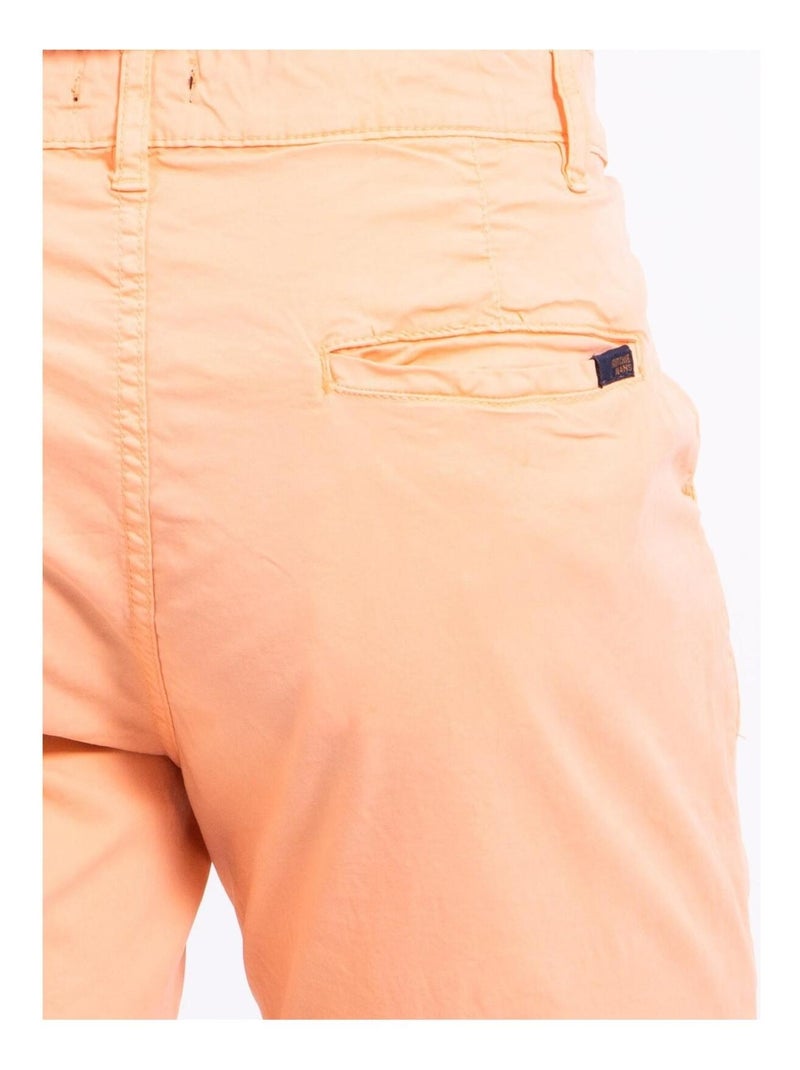 Bermuda chino BAZY Orange - Kiabi