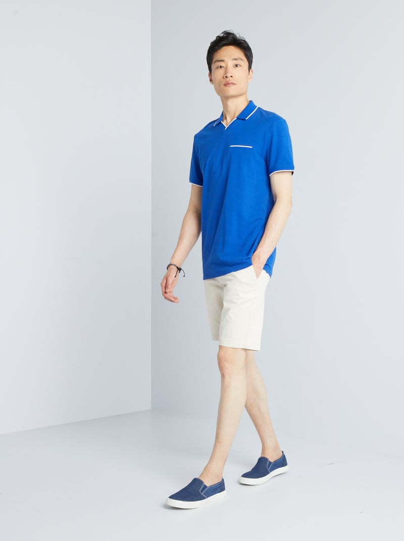 Bermuda chino beige - Kiabi