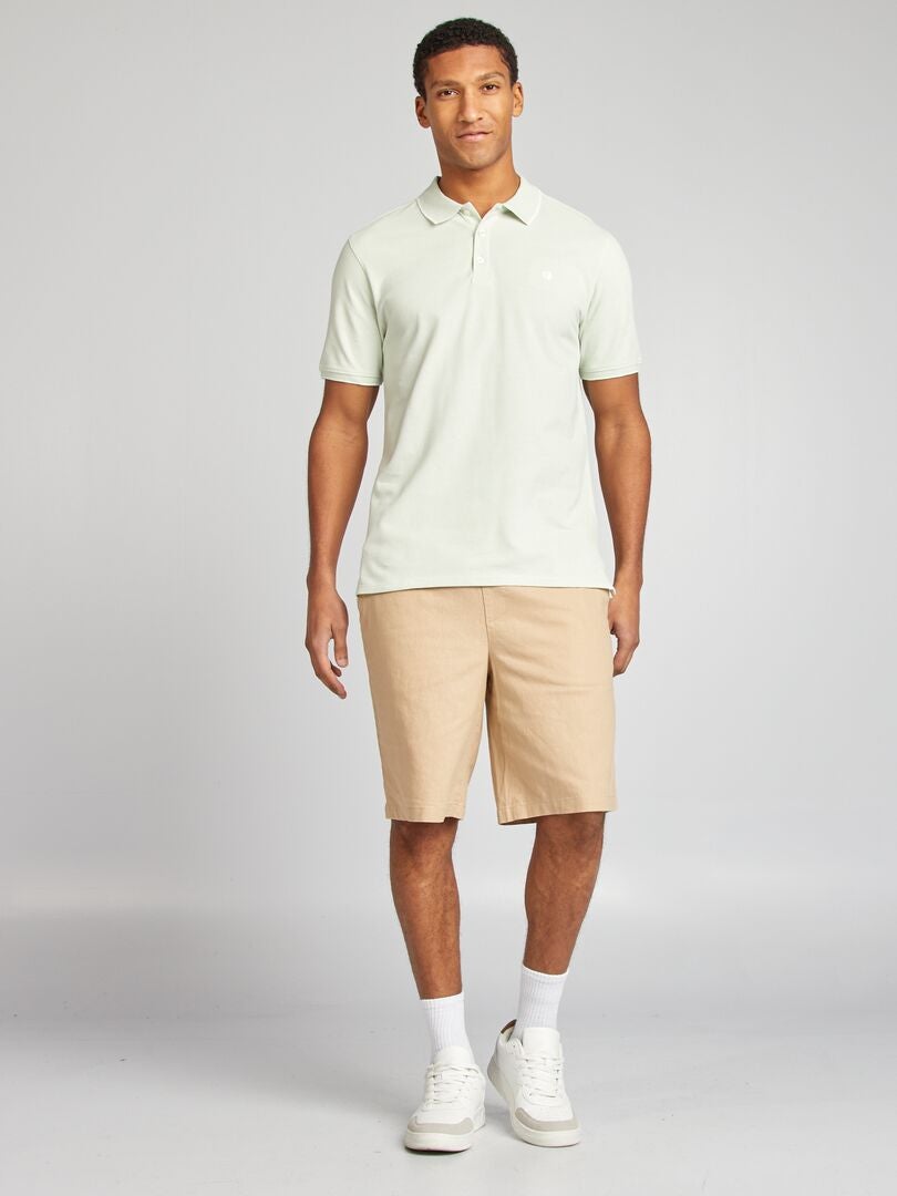 Bermuda chino Beige - Kiabi