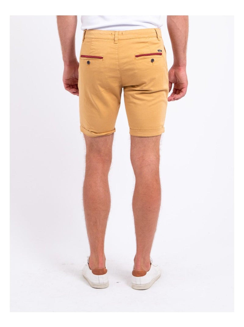 Bermuda chino BERKLARO Moutarde - Kiabi