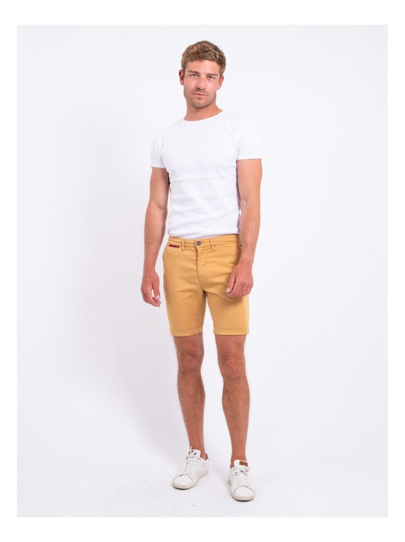 Bermuda chino BERKLARO Moutarde - Kiabi