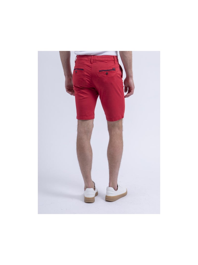 Bermuda chino BERKLARO Rouge - Kiabi