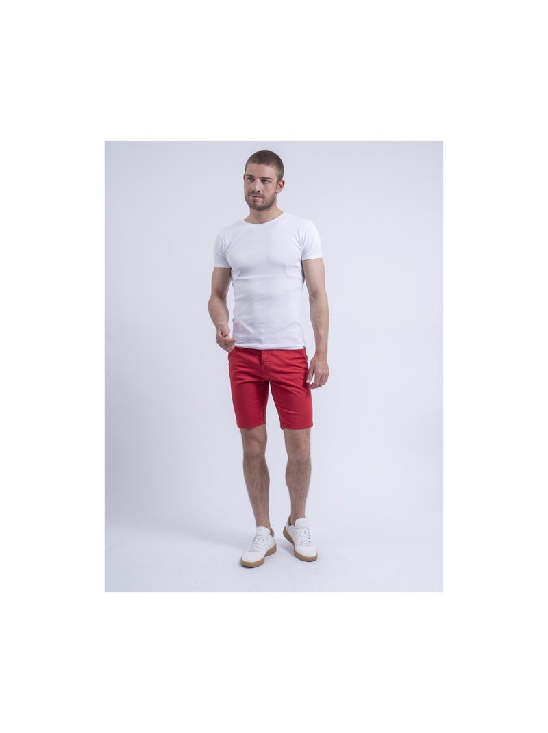 Bermuda chino BERKLARO Rouge - Kiabi
