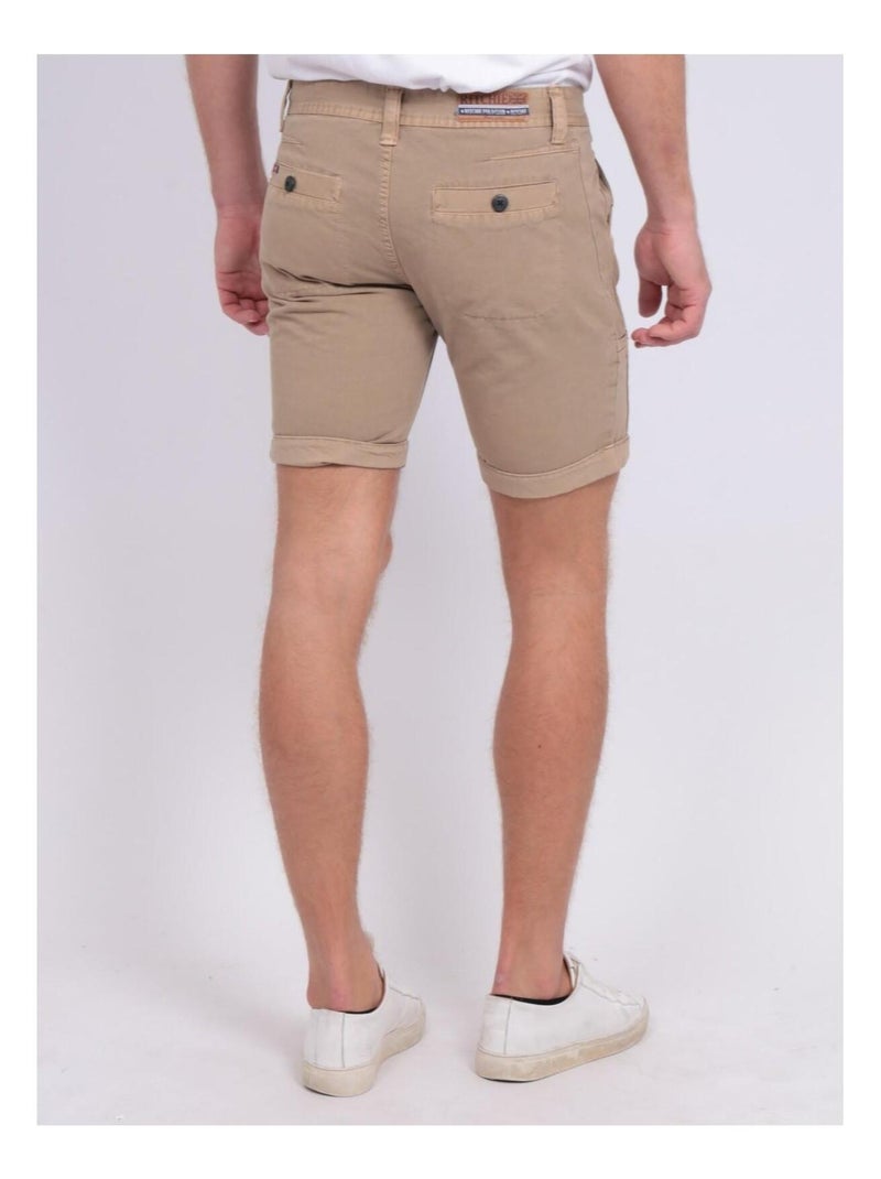 BERMUDA CHINO BILLIT Beige - Kiabi