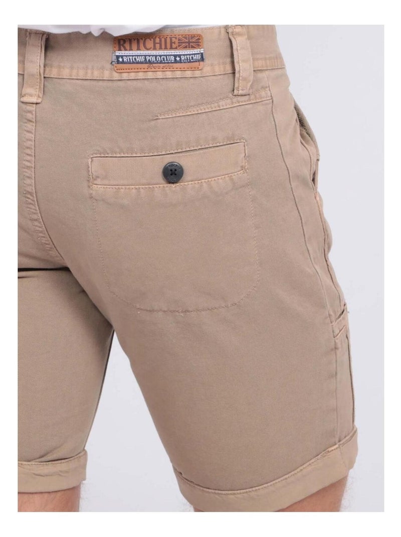 BERMUDA CHINO BILLIT Beige - Kiabi