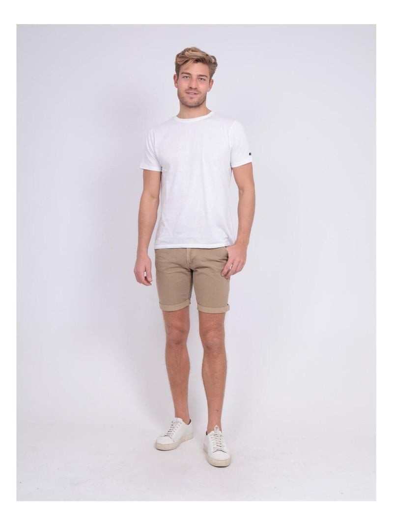 BERMUDA CHINO BILLIT Beige - Kiabi