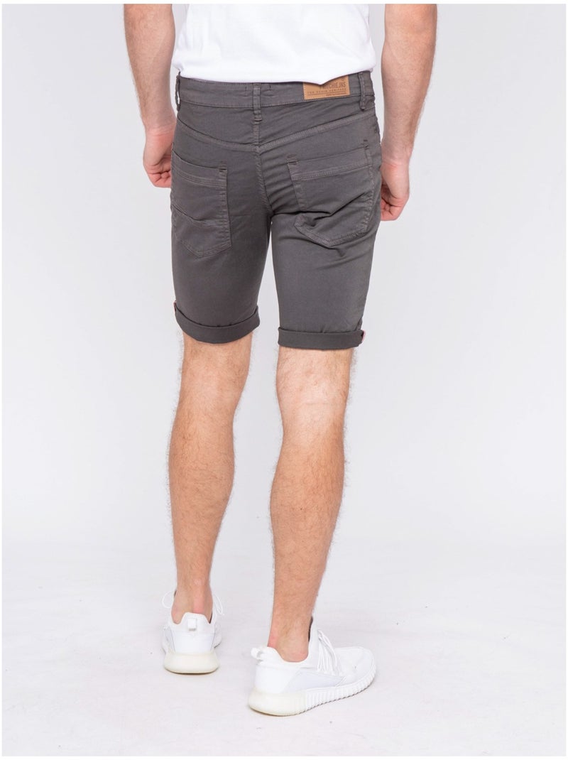 Bermuda chino BLOCHELLI Gris foncé - Kiabi