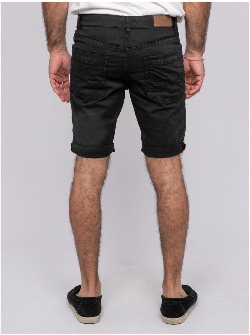 Bermuda chino BLOCHELLI Noir - Kiabi