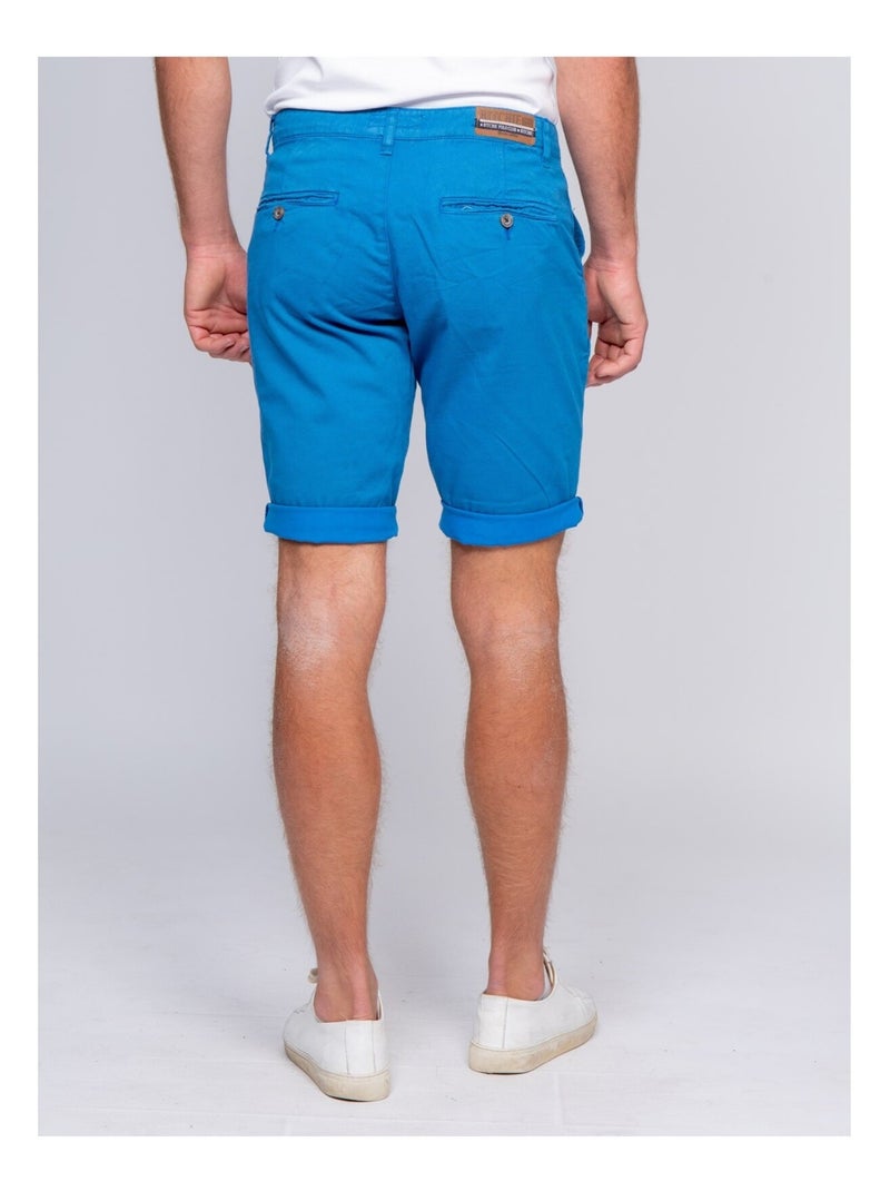 Bermuda chino BODELTA Bleu roi - Kiabi
