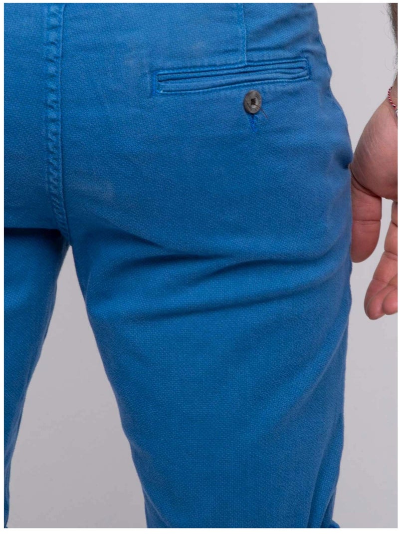 Bermuda chino BODELTA Bleu roi - Kiabi