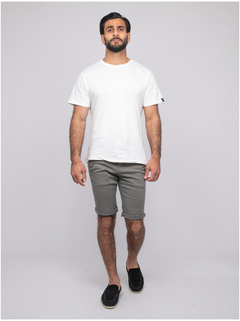Bermuda chino BODELTA Gris - Kiabi