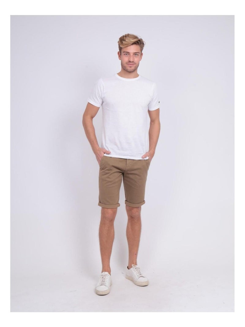 Bermuda chino BODELTA Marron - Kiabi