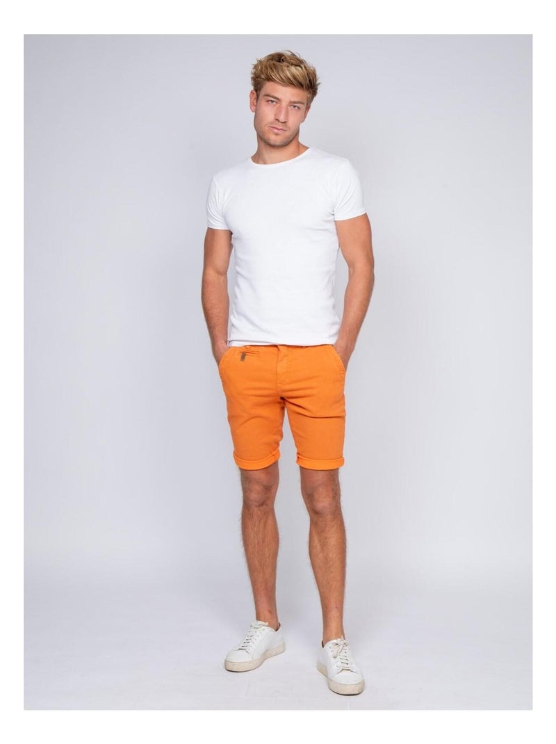 Bermuda chino BODELTA Orange - Kiabi