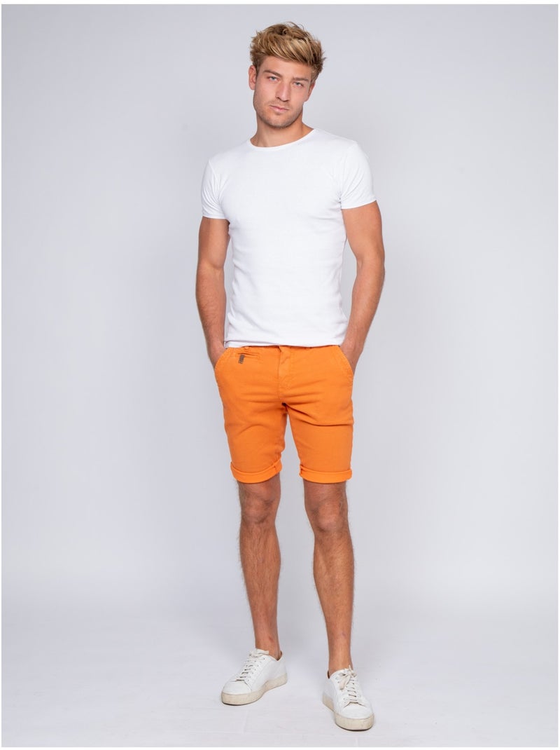 Bermuda chino BODELTA Orange - Kiabi