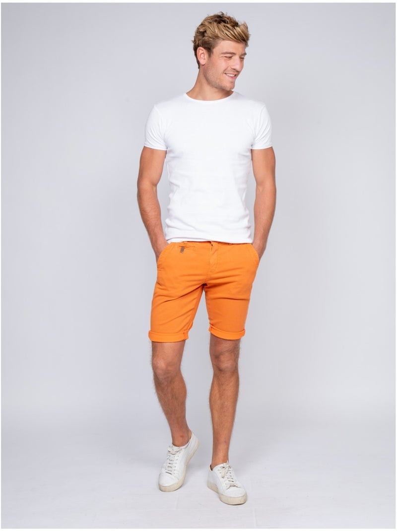 Bermuda chino BODELTA Orange - Kiabi