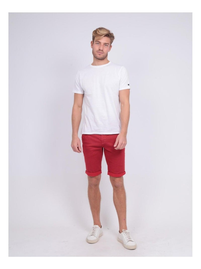 Bermuda chino BODELTA Rouge - Kiabi
