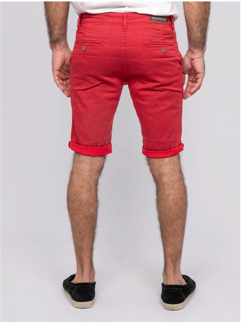 Bermuda chino BODELTA Rouge - Kiabi