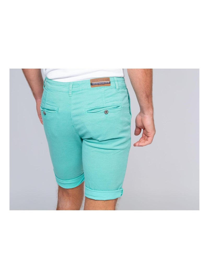 Bermuda chino BODELTA Vert d'eau - Kiabi