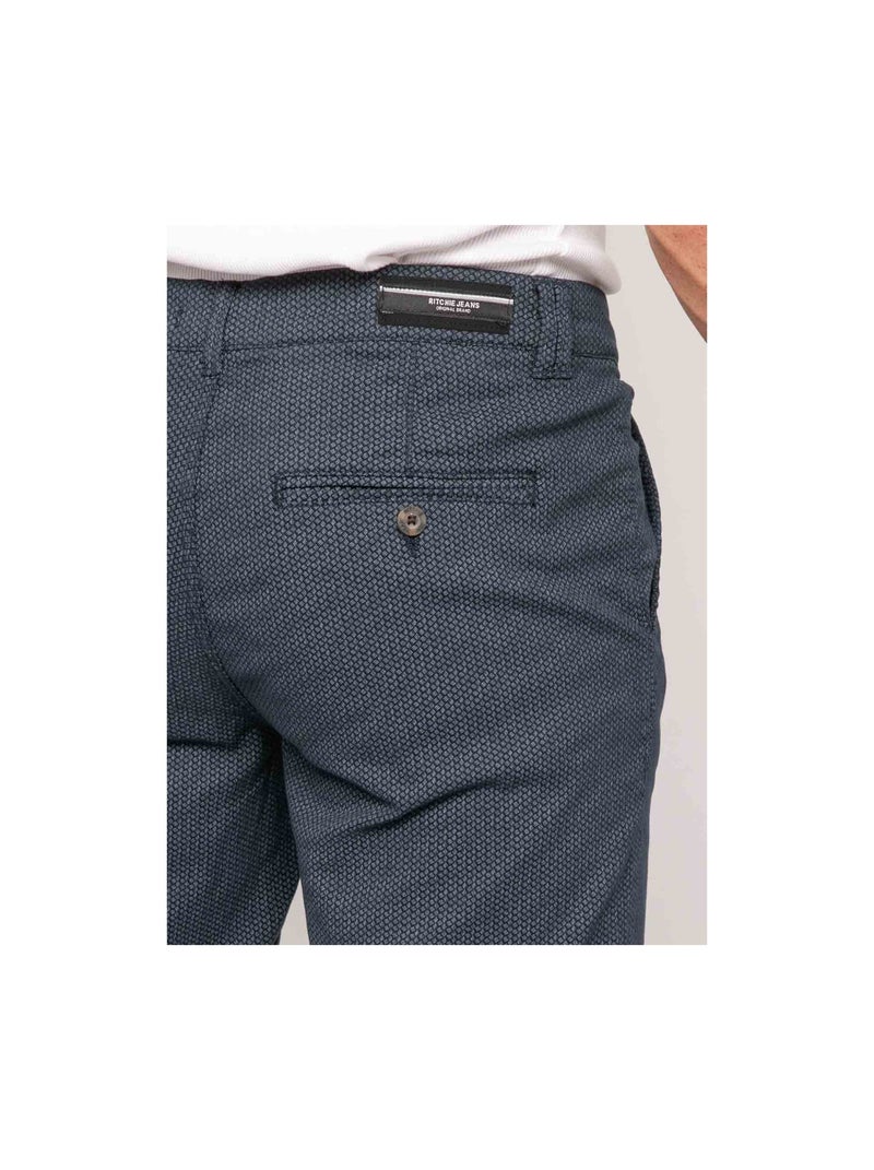Bermuda chino BODEXEN Bleu marine - Kiabi