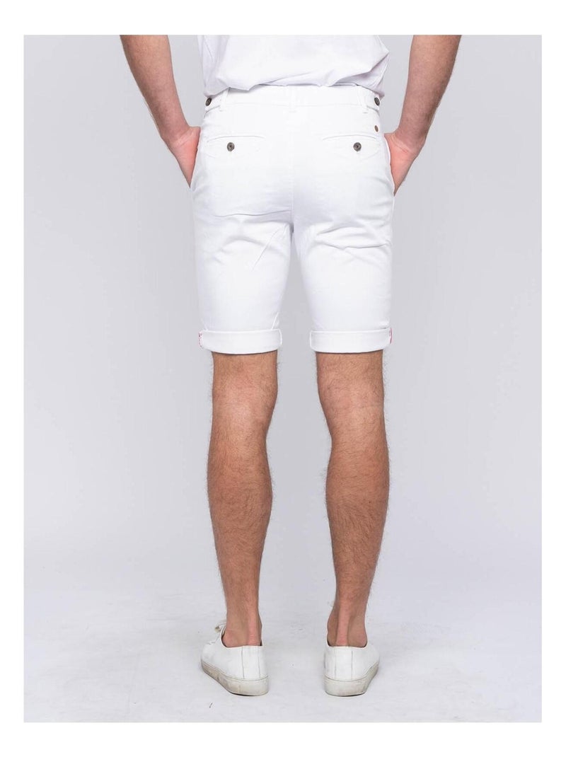 Bermuda chino BOLSTER Blanc - Kiabi