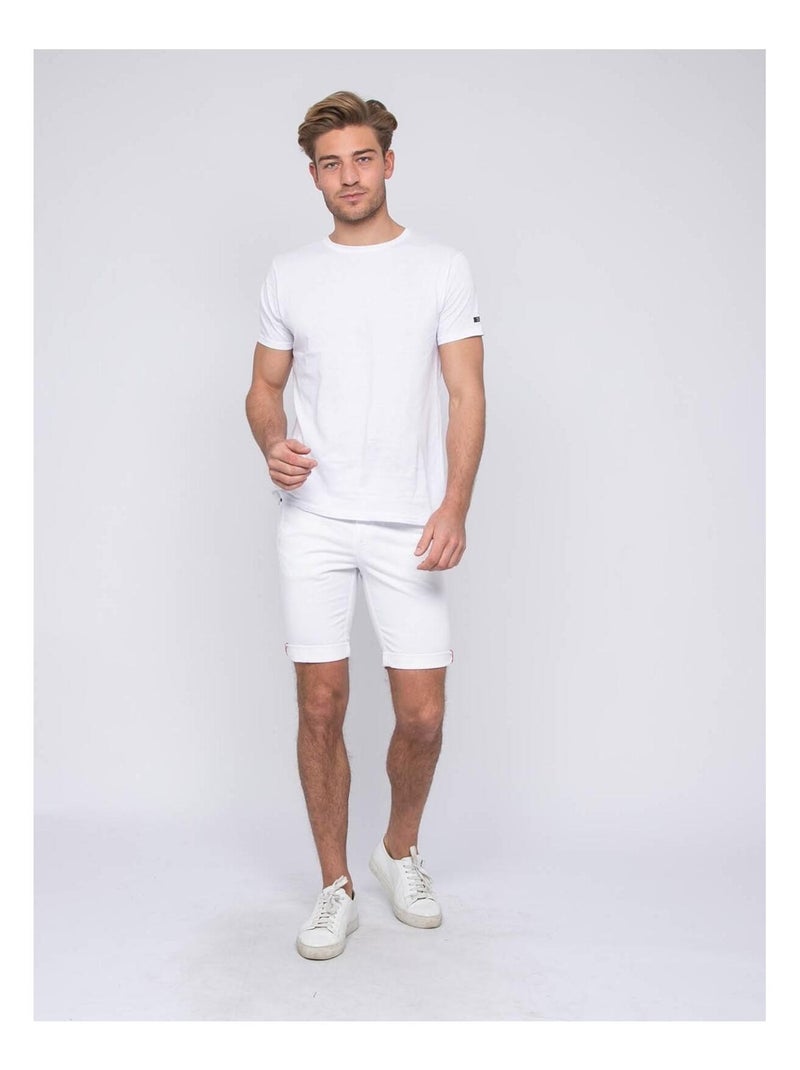 Bermuda chino BOLSTER Blanc - Kiabi