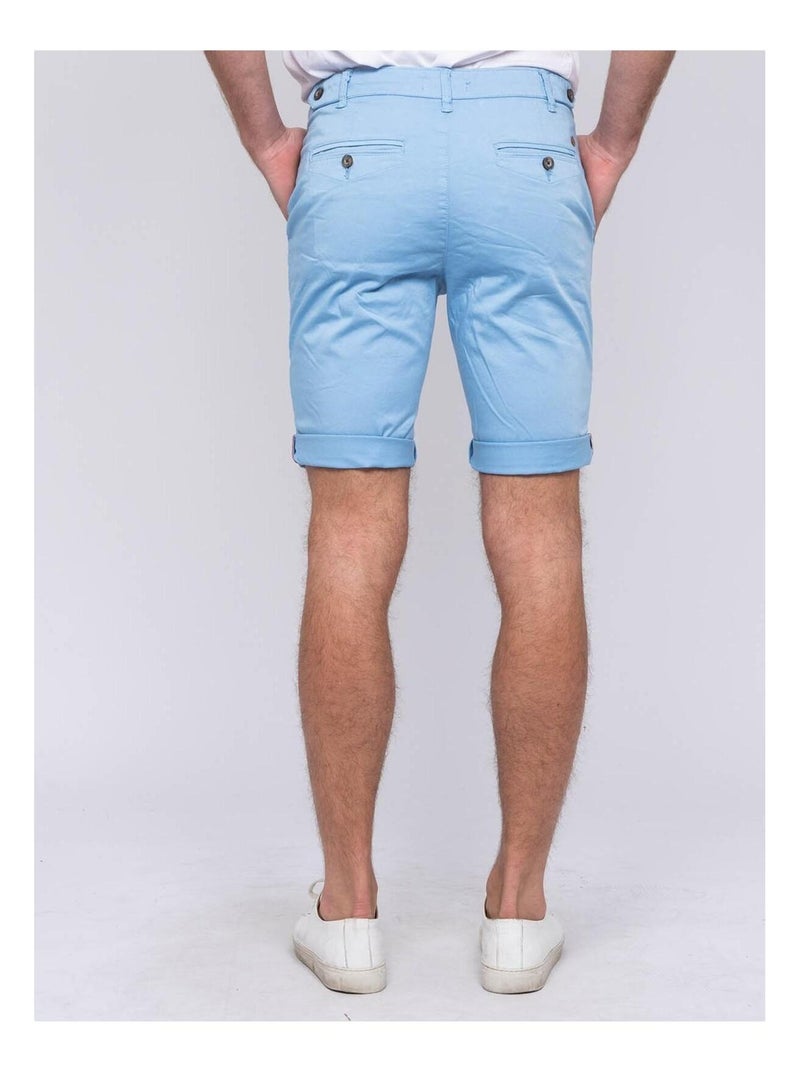 Bermuda chino BOLSTER Bleu ciel - Kiabi
