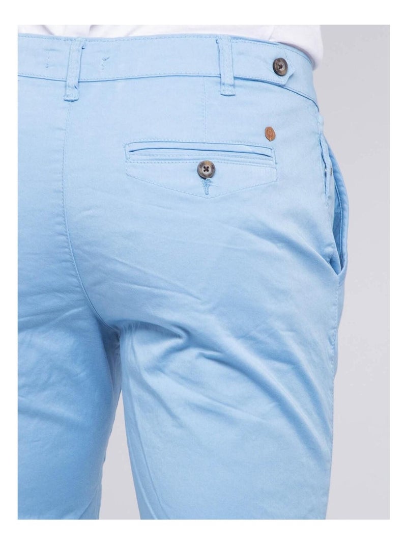 Bermuda chino BOLSTER Bleu ciel - Kiabi