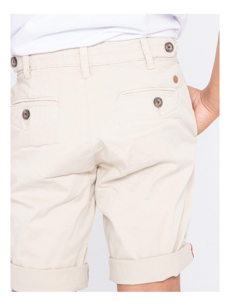 Bermuda chino BOLSTER garçon Beige - Kiabi