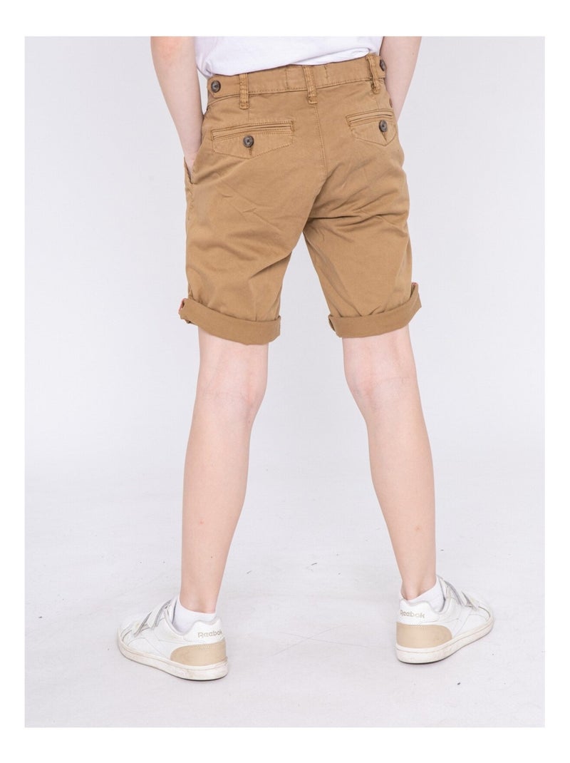 Bermuda chino BOLSTER garçon Marron glacé - Kiabi